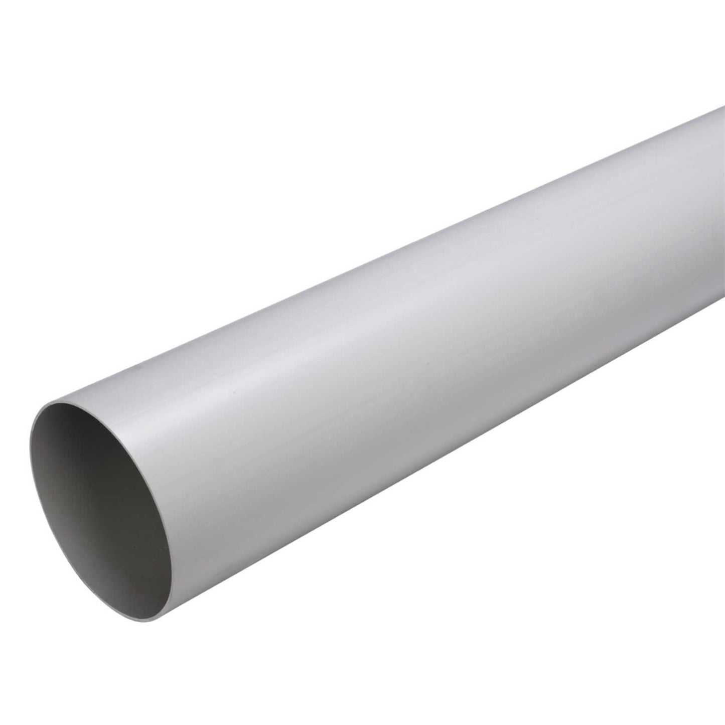 Addvent 125mm 5" Round Rigid Pipe Grey (2m Length)