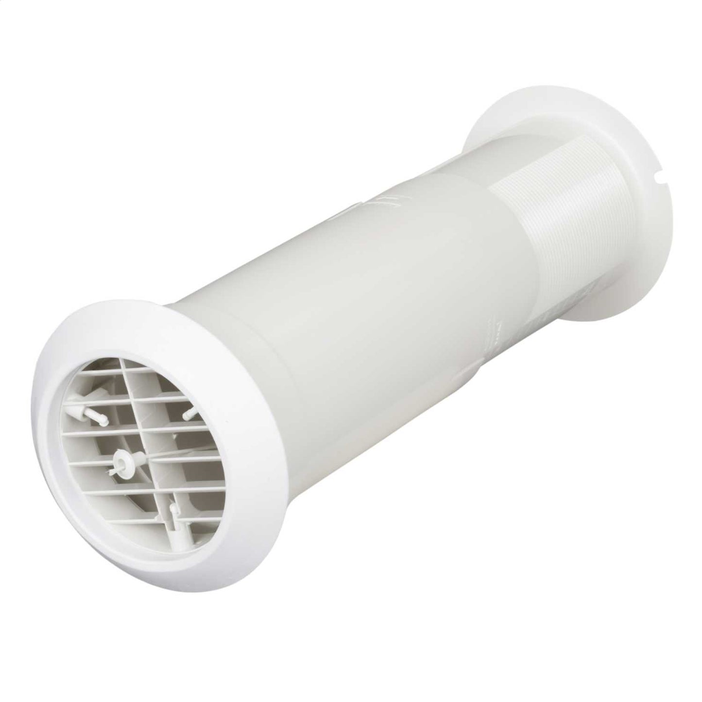 Addvent 100mm 4" Through Wall Vent Kit White