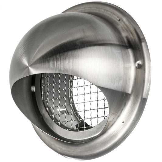 Addvent 125mm 5" Stainless Steel Bull Nose Vent