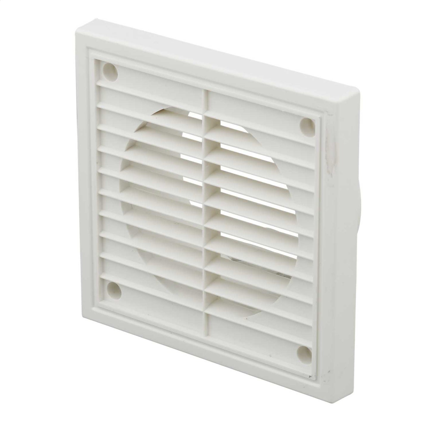 Addvent 100mm 4" Fixed Grille White