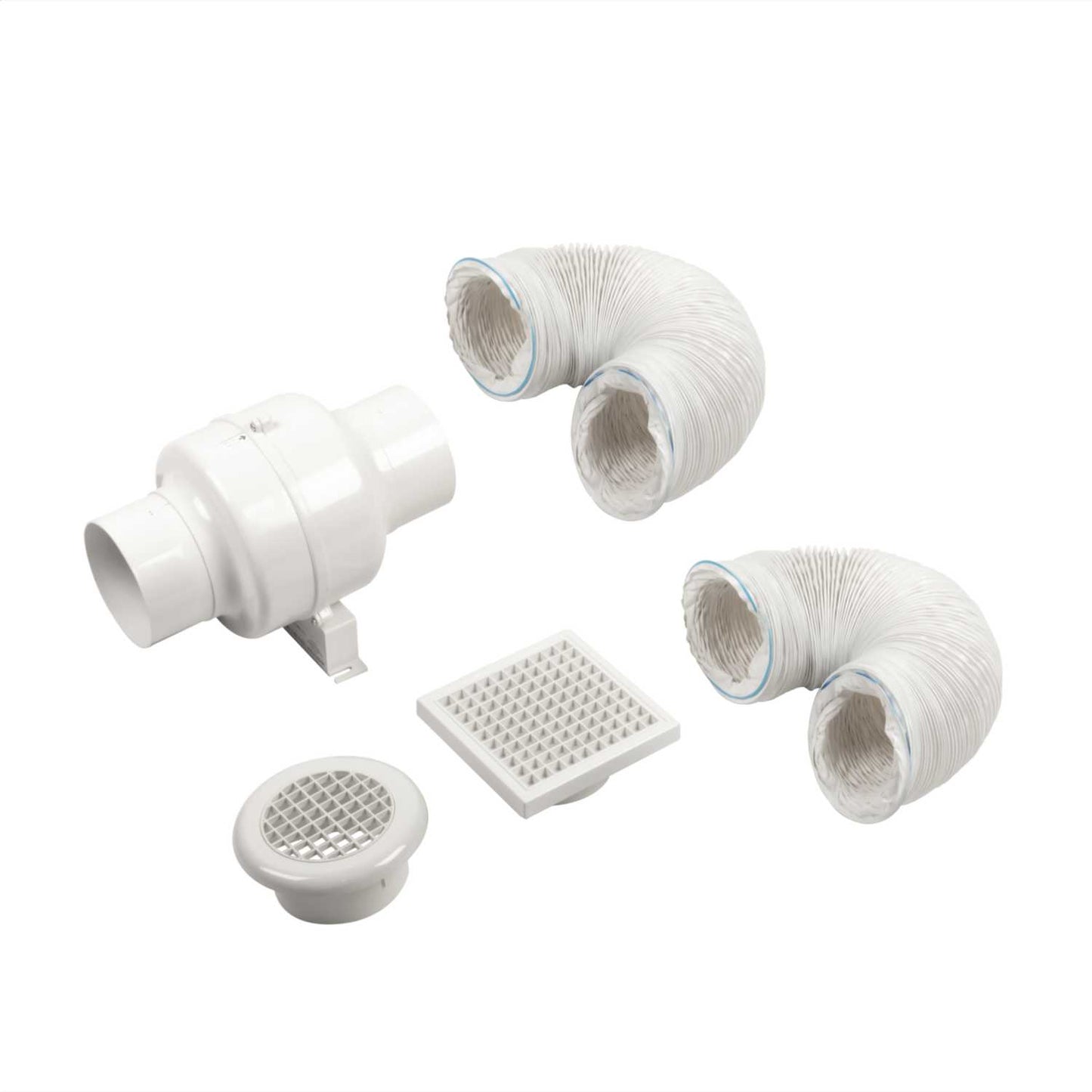 Addvent 100mm 4" Standard Centrifugal In-Duct Fan Kit with Timer