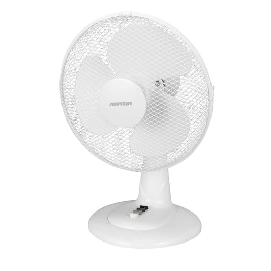 Addvent 12" 40W 3 Speed Desk Fan