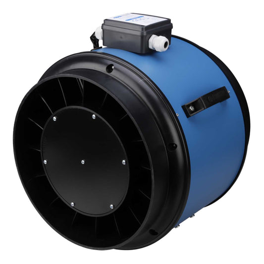 Addvent 355mm Industrial Mixed Flow Inline Metal Fan