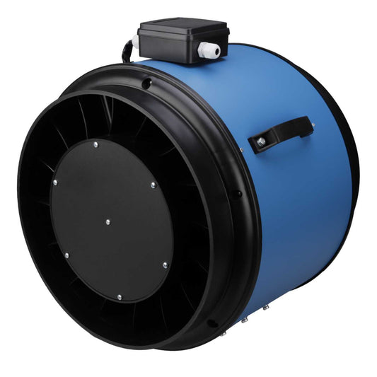 Addvent 400mm Industrial Mixed Flow Inline Metal Fan