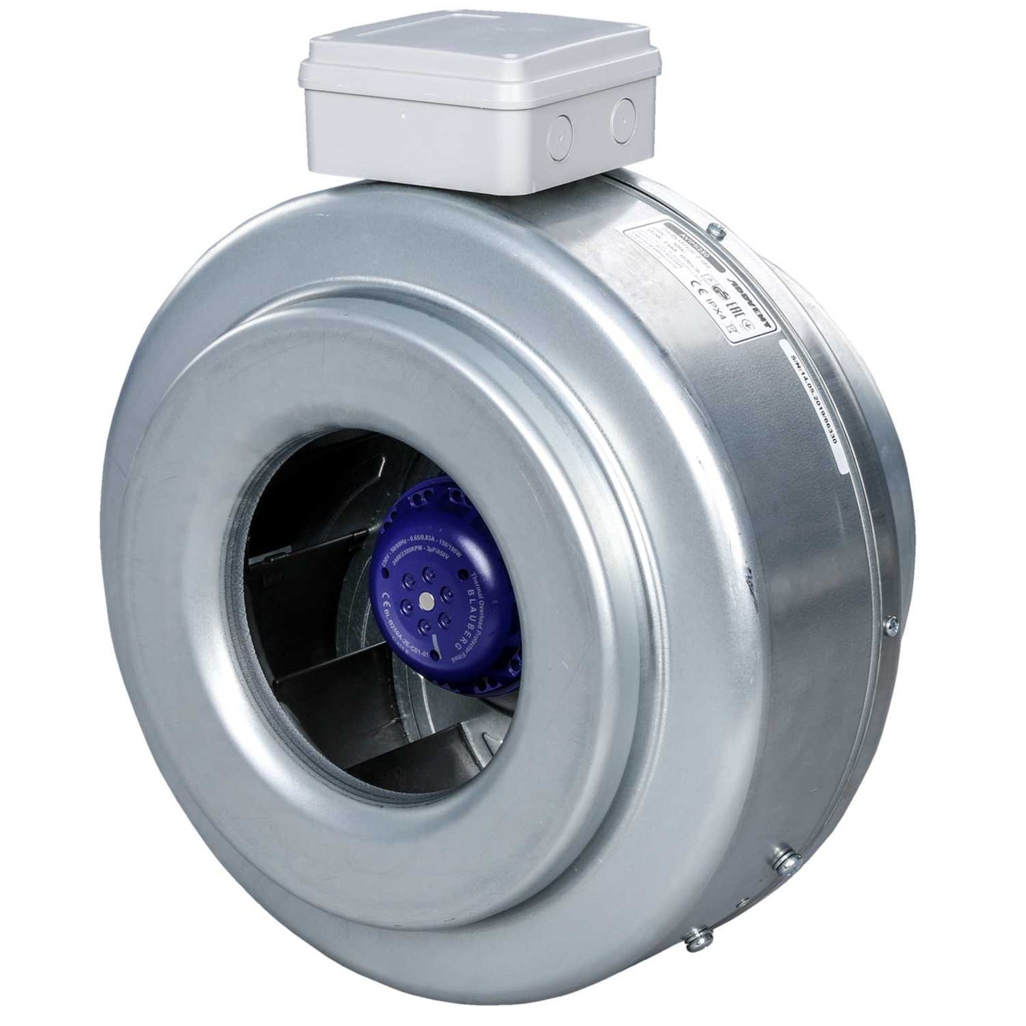 Addvent 200mm 8" In-Duct Fan