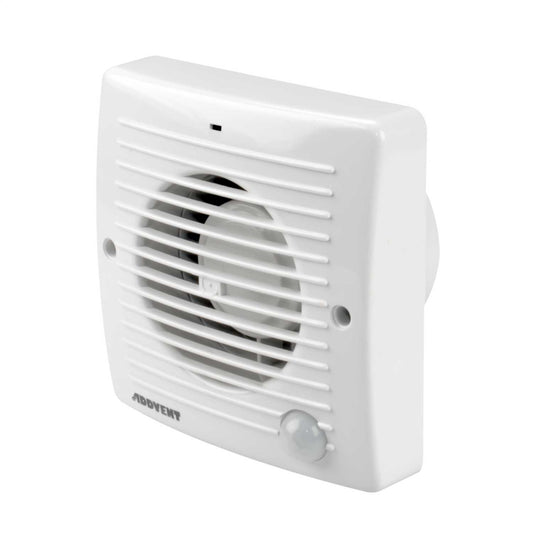 Addvent 100mm 4" Fan with PIR and Timer