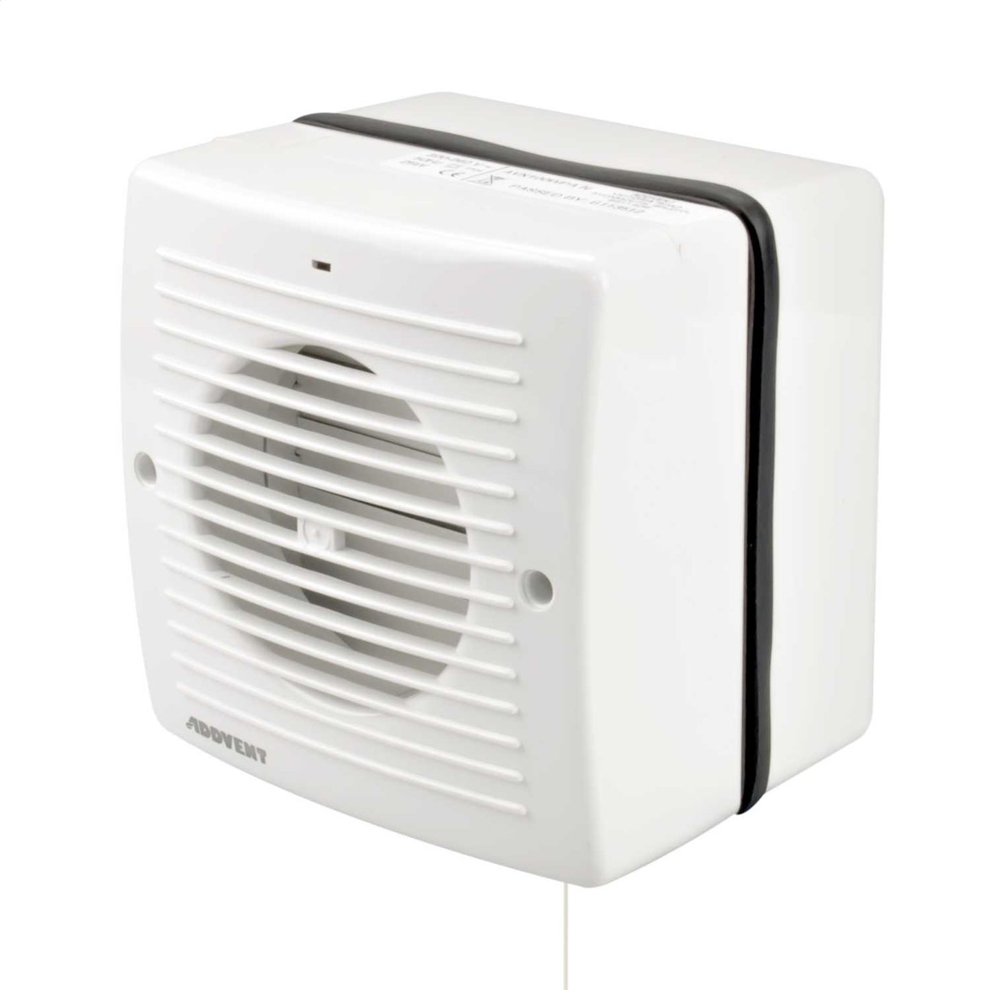 Addvent 100mm 4" Axial Window Fan with Pullcord