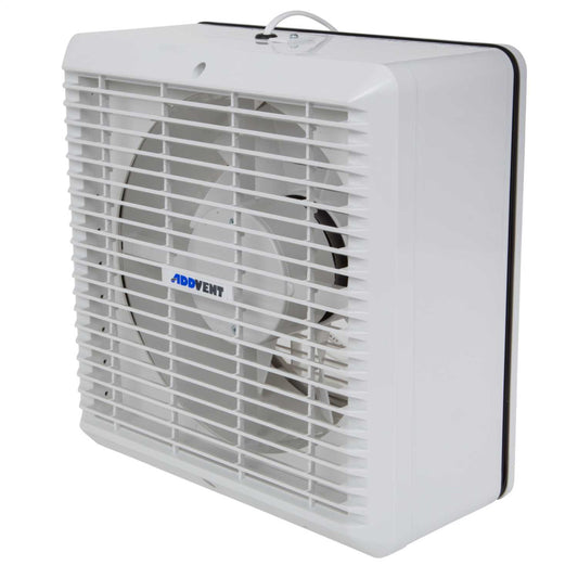 Addvent 230mm 9" Standard Model Extractor Fan Fixed Louvre