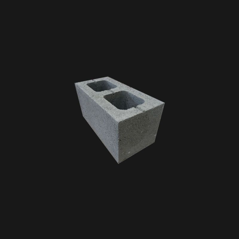 MONACRETE HOLLOW CONCRETE BLOCK 100mm MD001