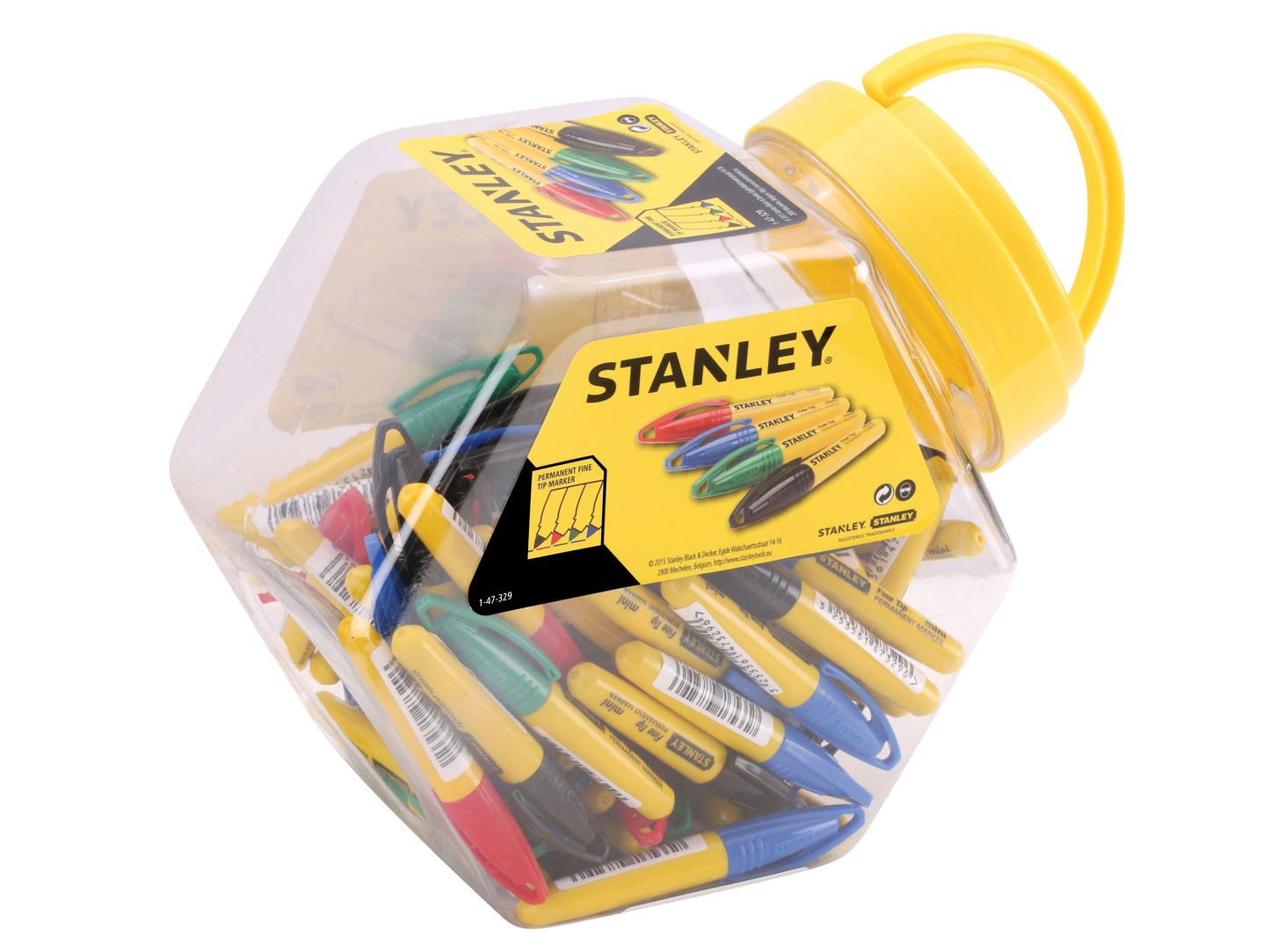 STANLEY MINI FINE TIP MARKER PEN (72 = 1 x STA147329)