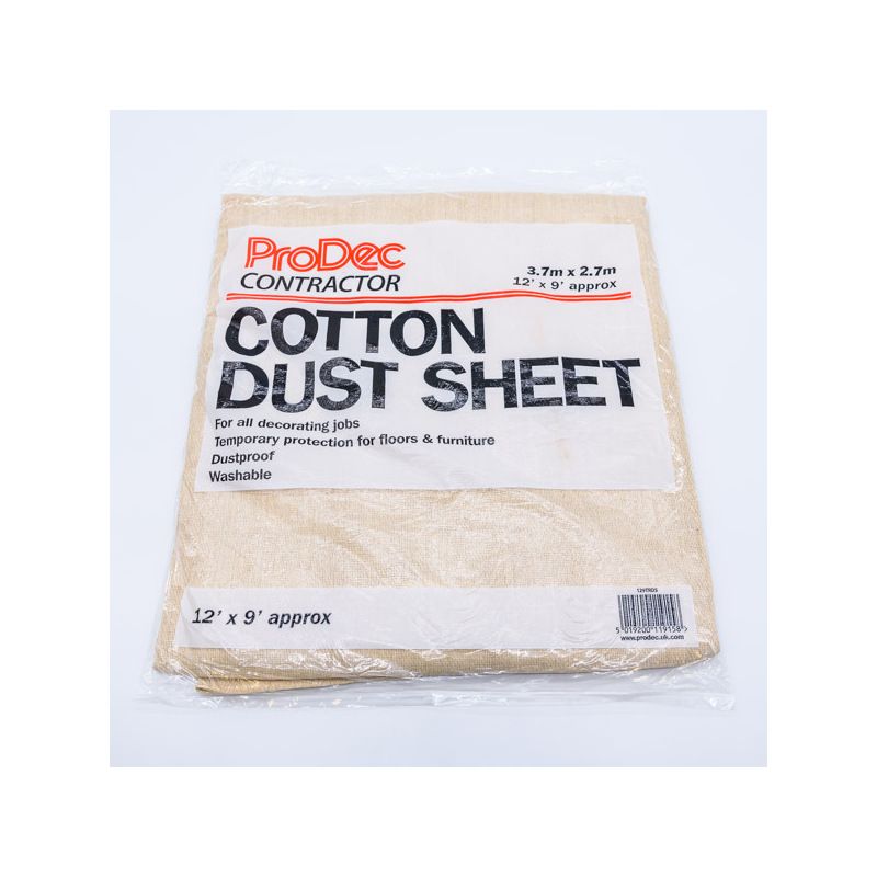 SUREGRAFT COTTON DUST SHEET 24FT X 3FT