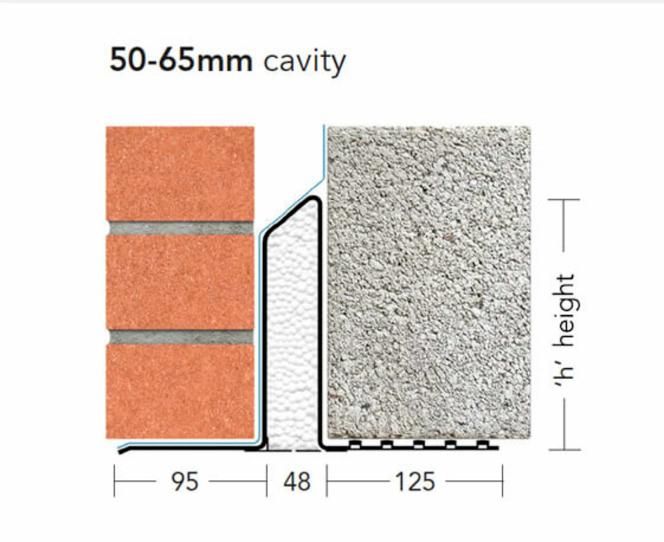 KEYSTONE STEEL LINTEL HEAVY DUTY HD/K-50 WIL 2400mm KH5WIL24