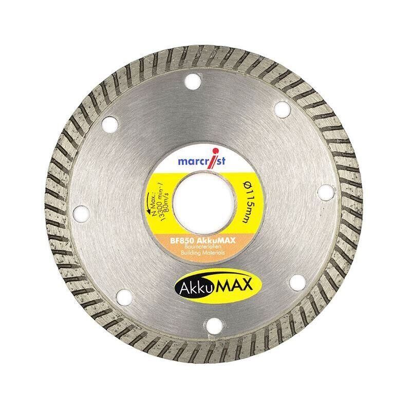 MARCRIST BF850 AKKU MAX DIAMOND BLADE 115 x 22.2mm 1851.0115.22