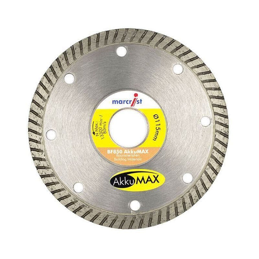 MARCRIST BF850 AKKU MAX DIAMOND BLADE 115 x 22.2mm 1851.0115.22