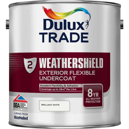 DULUX TRADE WEATHERSHIELD UNDERCOAT BASE 2.5l MEDIUM 5180413