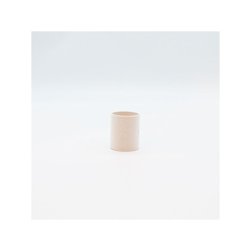 POLYPIPE ABS STRAIGHT COUPLING 40mm WS26 WS26W WHITE