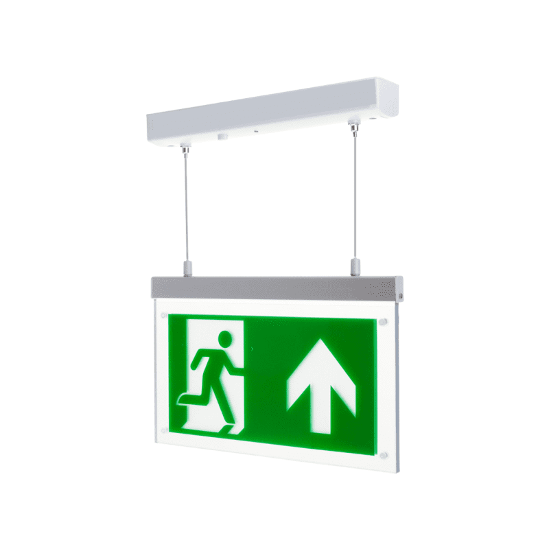 DETA CHANNEL E/RZ/M3/LED/H RAZOR HANG LED EXIT FTG