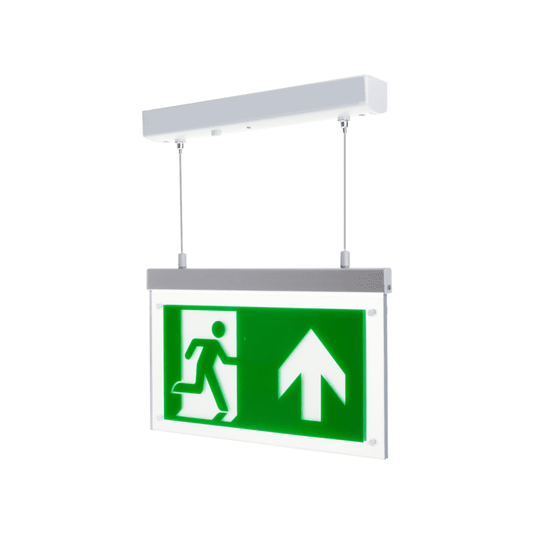 DETA CHANNEL E/RZ/M3/LED/H RAZOR HANG LED EXIT FTG