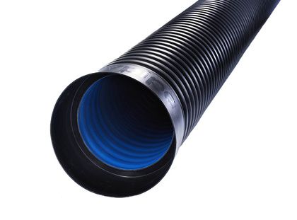 POLYPIPE RIDGIDRAIN CARRIER PIPE PERFORATED 6m x 600mm RD600X6P/1