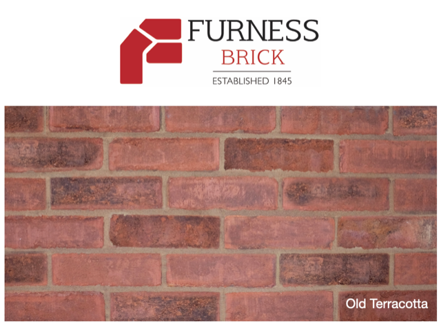 FURNESS OLD TERRACOTTA BRICK (HEAVY WEATHERED TYPE) 73mm