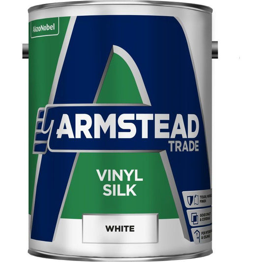 ARMSTEAD TRADE VINYL SILK EMULSION 5l WHITE 5218692
