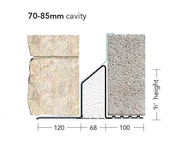IG Lintel L1/S 75 WOL 3450mm 