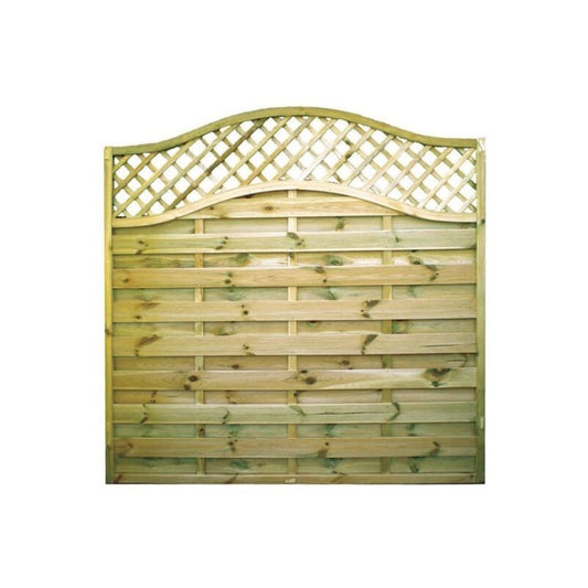 ZEST SAN REMO OMEGA PANEL WITH TRELLIS 6 x 5' 00588