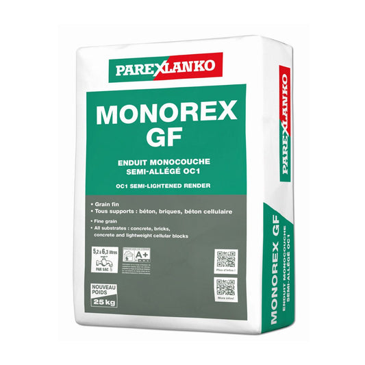 Parex Monorex Gf 25Kg Bag G60 Igneous Grey