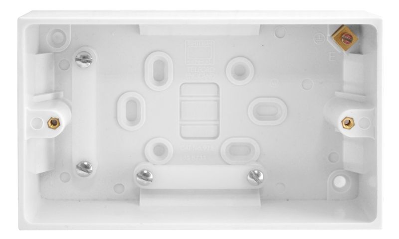 NEXUS 978 2-GANG SURFACE PATTRESS 45mm
