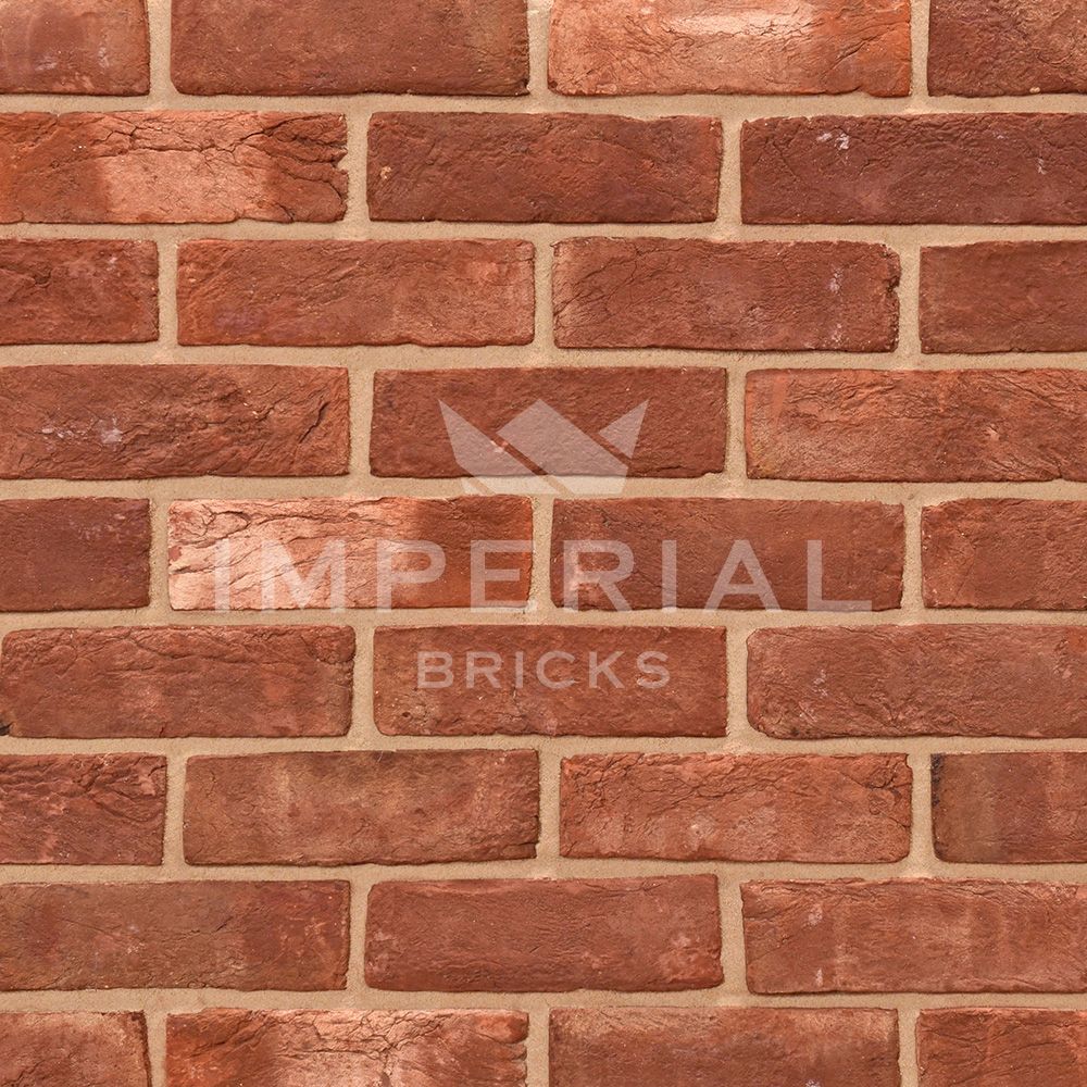 IMPERIAL RED HANDMADE BRICK 215 x 65mm IB364
