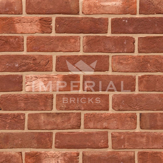 IMPERIAL RED HANDMADE BRICK 215 x 65mm IB364