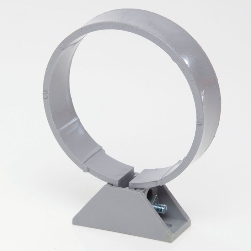 POLYPIPE SOIL PIPE BRACKET 82mm SC34 SC34G GREY