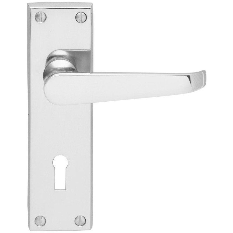 CARLISLE BRASS VICTORIAN FLAT LEVER LOCK PC. 155 x 40mm