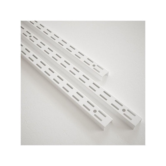 ROTHLEY TSUW48 TWIN SLOT SHELF UPRIGHT 1220mm WHITE