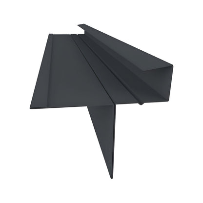 KYTUN BLACK CONTINUOUS SLATE DRY VERGE (SLATE THICKNESS 4-8mm) 3m x 25mm C02NPBL