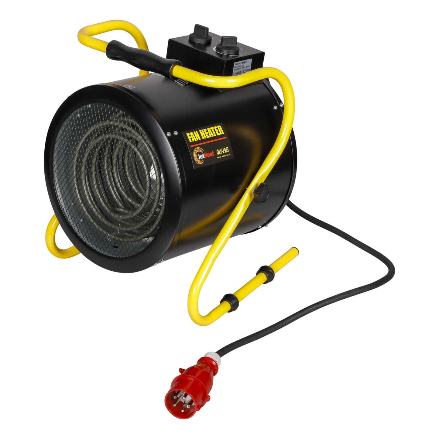 Olympus Ind Appliances 9kW 415V Industrial Fan Heater