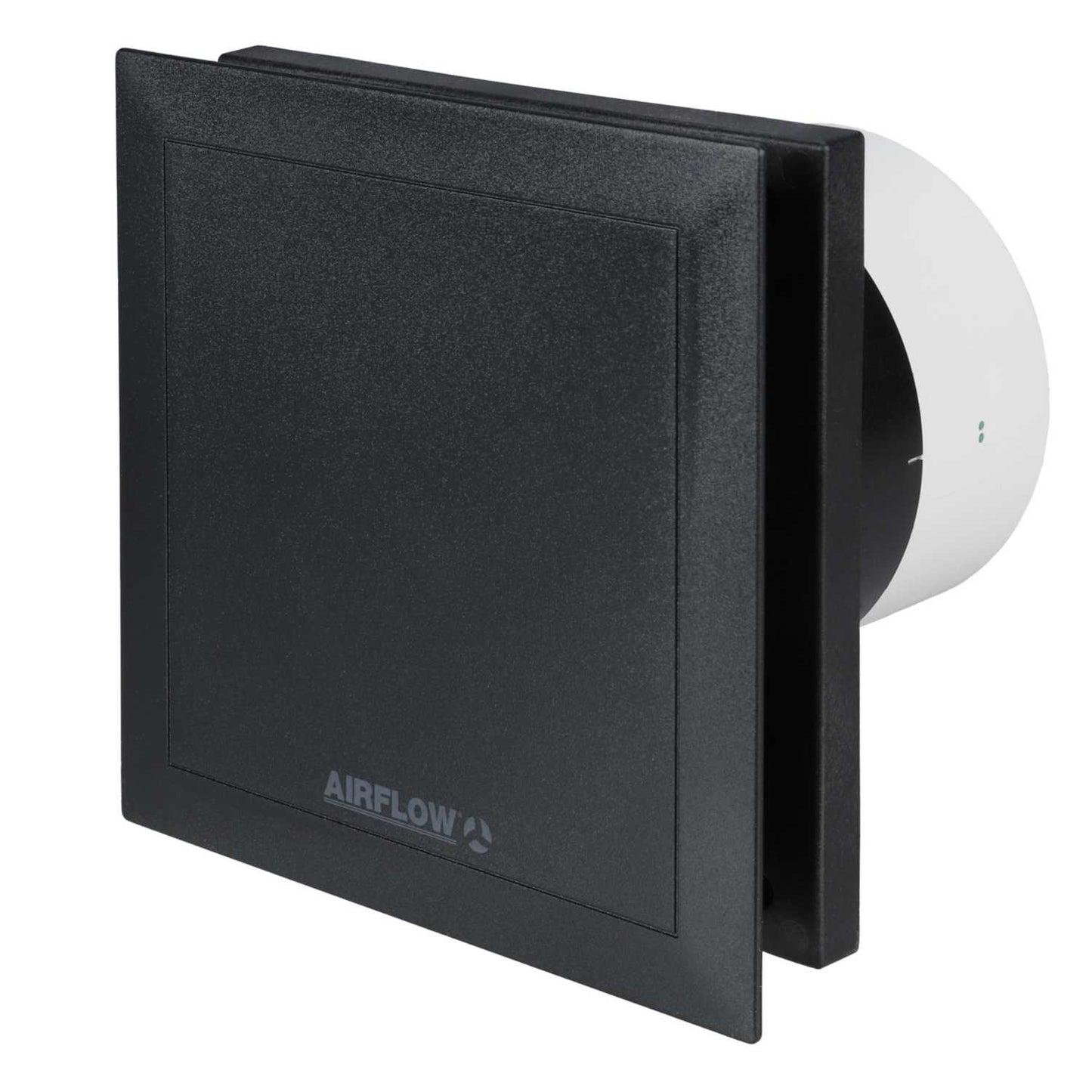 Airflow 100mm 4" QuietAir Axial Fan with Timer Black