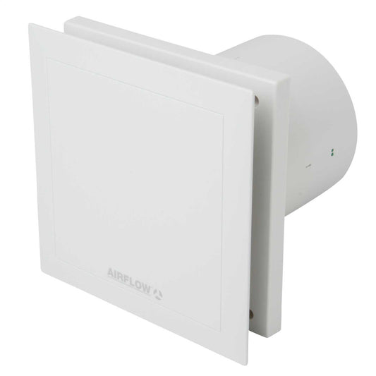 Airflow 100mm 4" QuietAir Axial Fan with Humidistat and Timer