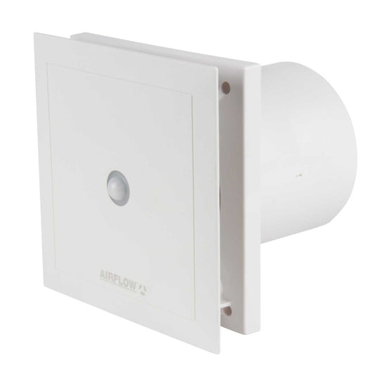 Airflow 100mm 4" QuietAir Axial Fan with PIR and Timer