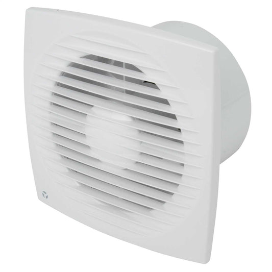 Airflow 150mm 6" Aura Eco Low Energy Axial Fan with Timer