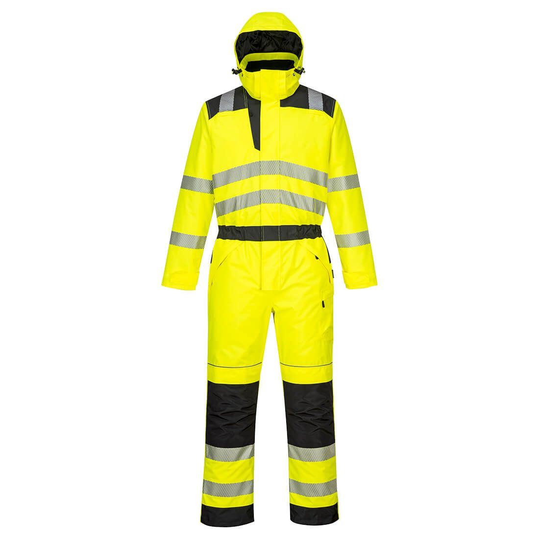 PW3 Hi-Vis Winter Coverall, L, R, Yellow/Black