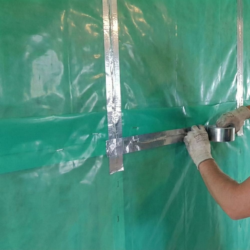 125mu (500G) Green Vapour Barrier 4m x 50m (200m2/Roll)