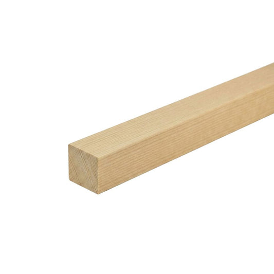 38mm x 38mm PAR Softwood Timber (1.5'' x 1.5'') Finish 33mm x 33mm - 1 Metre
