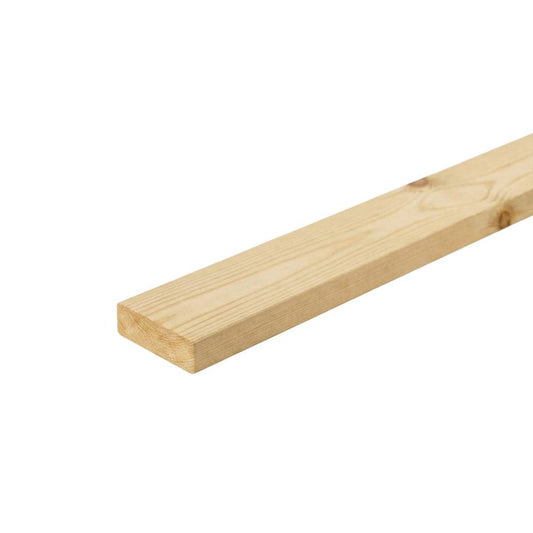 38mm x 100mm PAR Softwood Timber (4'' x 1.5'') Finish 33mm x 94mm - 1 Metre