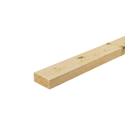 50mm x 100mm PAR Softwood Timber (4'' x 2'') Finish 44mm x 94mm - 1 Metre