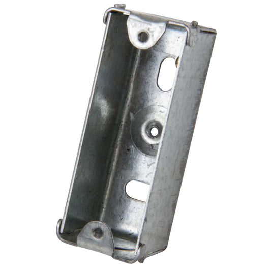 1 Gang 28mm Flush Metal Knockout Architrave Box (Sold in 1's)
