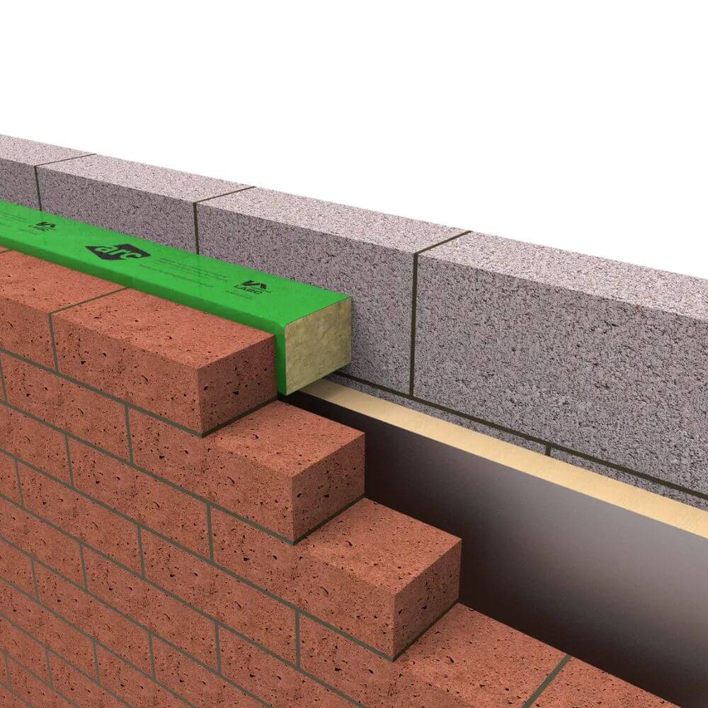 ARC Cavity Stop Sock 115mm Cavity 130mm x 120mm x 1200mm (15/Pack)