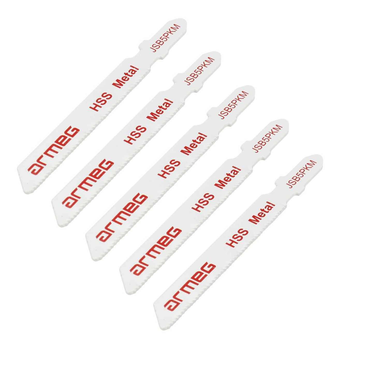 Armeg Metal HSS Jigsaw Blades (Pack of 5)