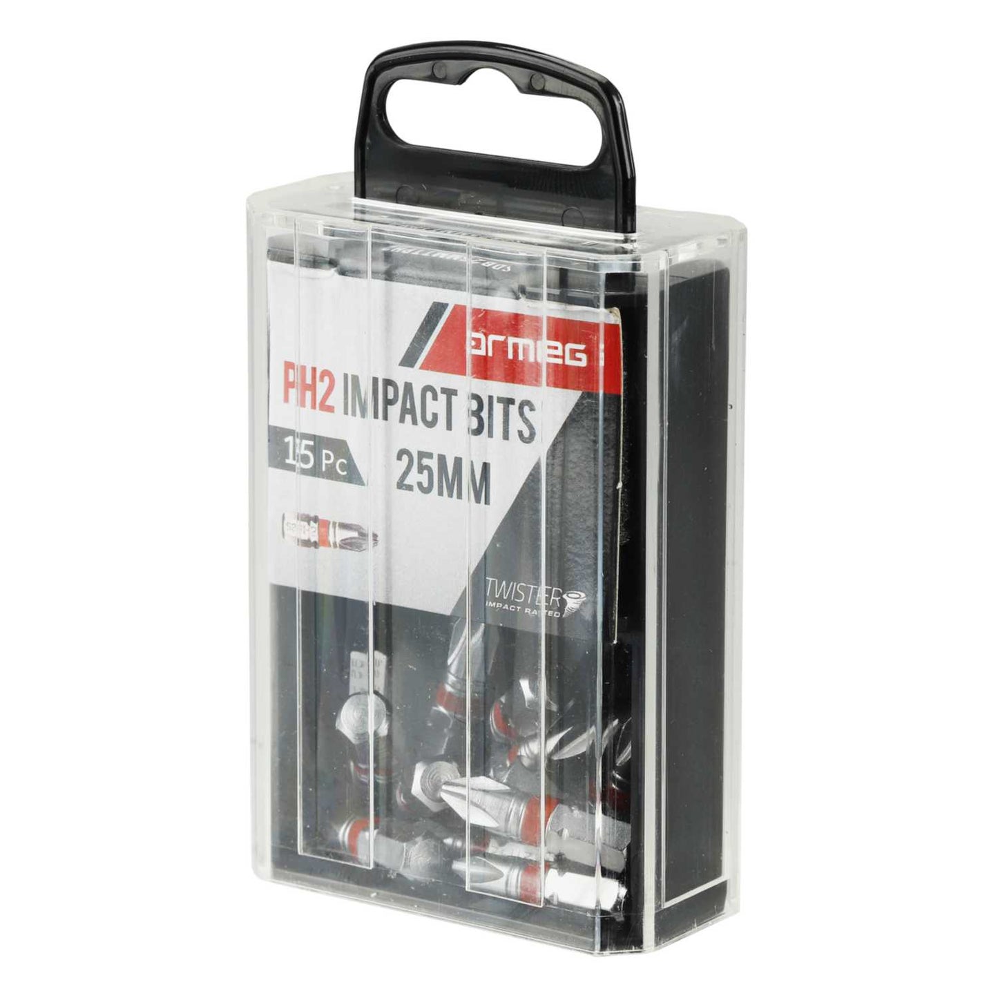 Armeg Tic-Tac PH2 Magnetic Screwdriver Bits (Pack of 15)