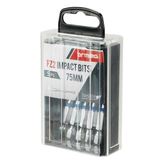 Armeg Tic-Tac PZ2 Magnetic Screwdriver Bits (Pack of 5)